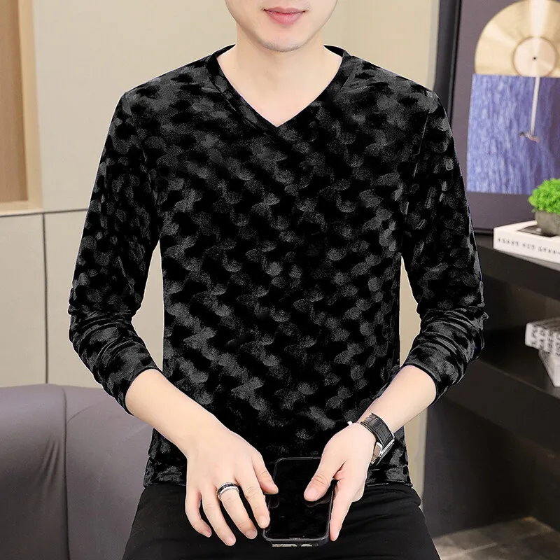 Мужские пуловеры NoEnName_Null из полиэстера и спандекса