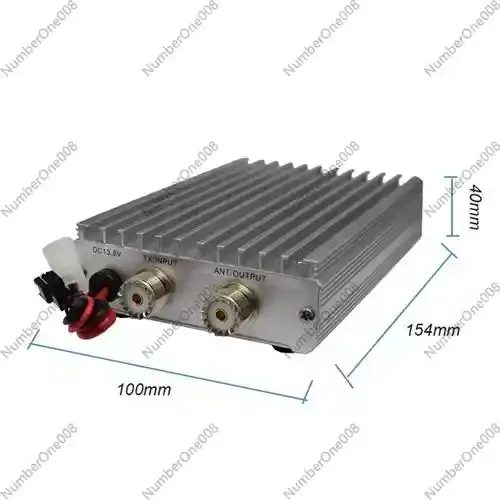 Фото Усилитель мощности HF 45 Вт для QRP-трансиверов, портативный линейный усилитель для Yaesu FT-817, IC-703, Elecraft KX3, Xiegu G90 №3