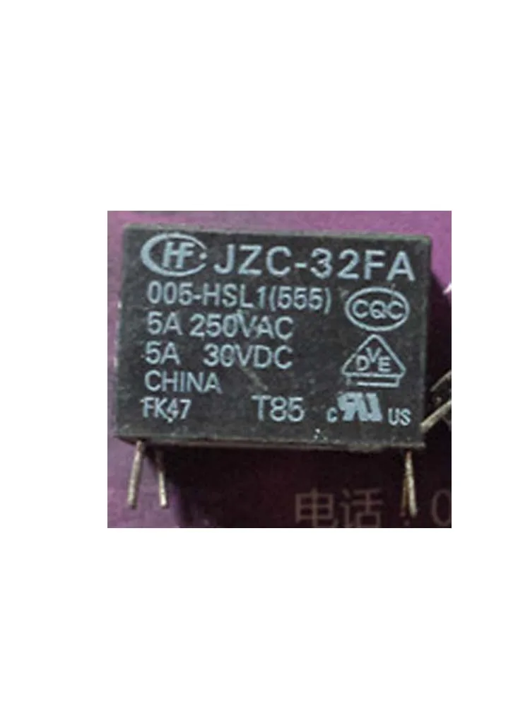 

Реле 5В JZC-32FAT 005-HSL1 5VDC