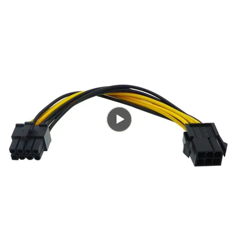 

Reliable Performance Adapter Cable Easy To Use Power Extension Cord Enough Connectors Cable Extension Cord Yellow Black Durable
