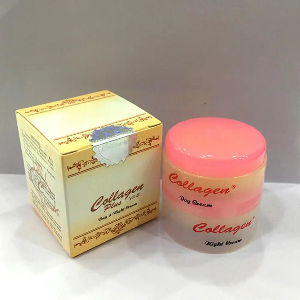 

Vitamin E Day And Night Cream Skin Care2-in-1 Collagen Cream English Pakcage Cream Moisturizing Beauty Whitening Anti-wrink