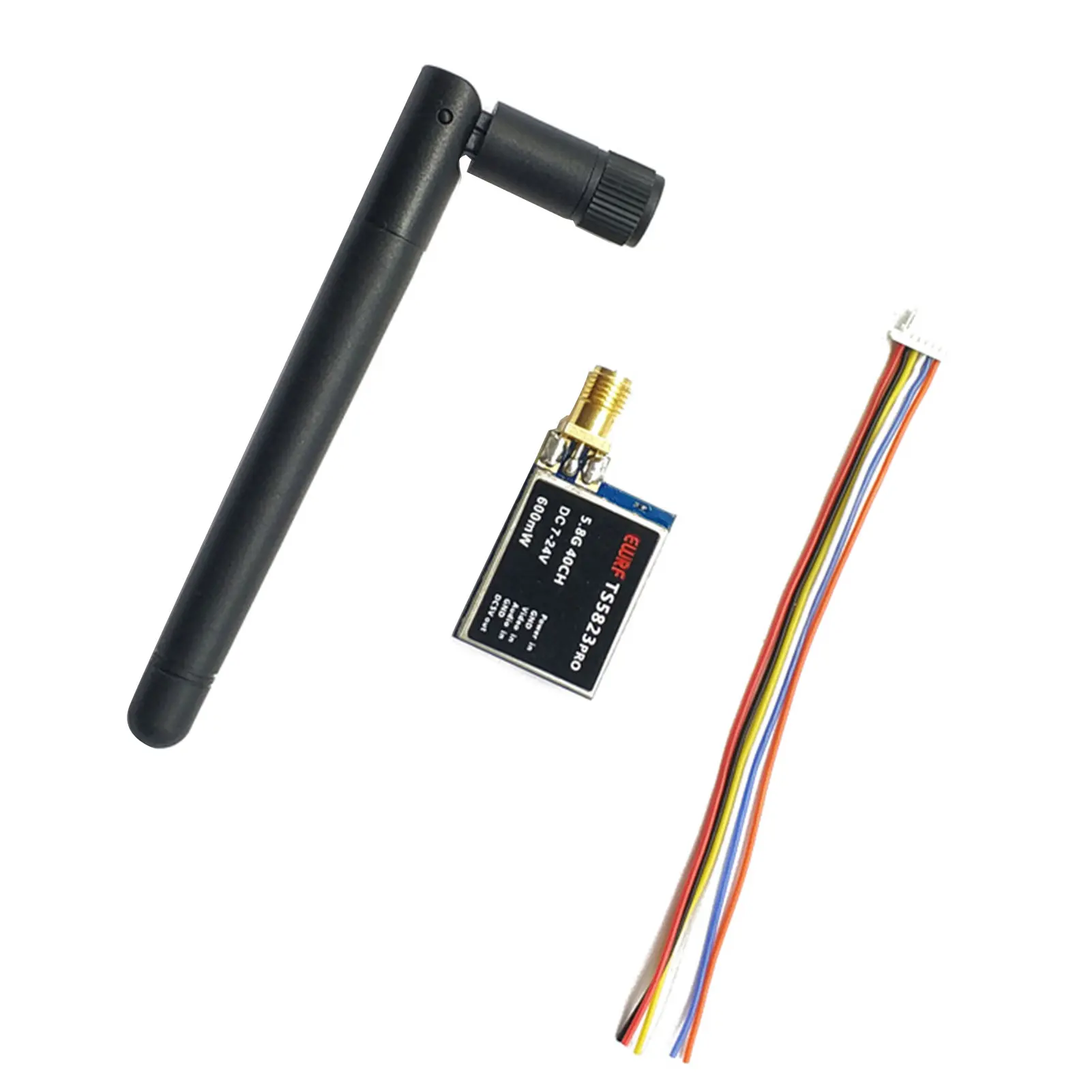 

5.8G 600mW Video 40CH Accessories Lightweight Portable Durable Travel Transmitter Antenna Camera PVC Fit For FPV Through Machine