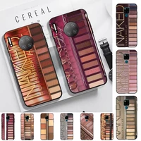 makeup eyeshadow palette phone case for huawei mate 20 10 9 40 30 lite pro x nova 2 3i 7se
