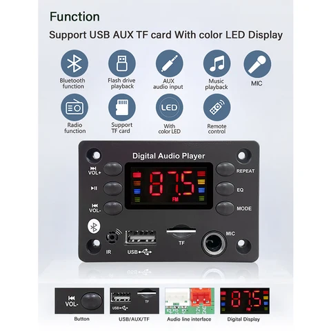 Bluetooth MP3 плеер для авто