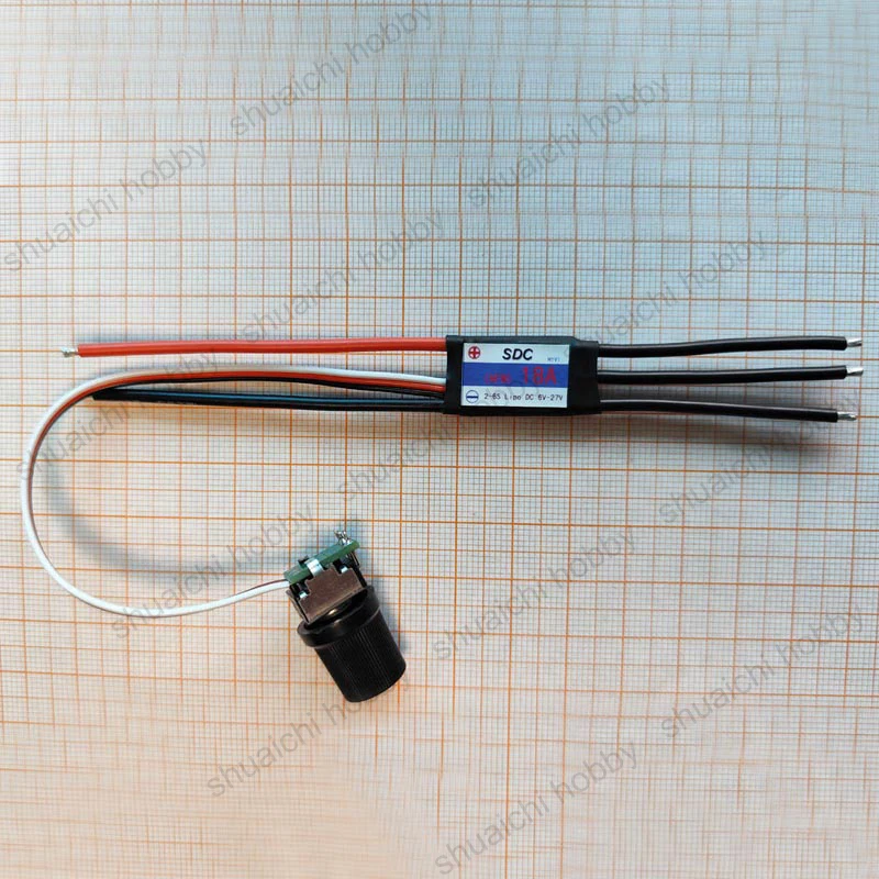 1 шт. DC 6 В-27 В 2S-6S односторонний ESC 18A/22A/25A электронный регулятор скорости