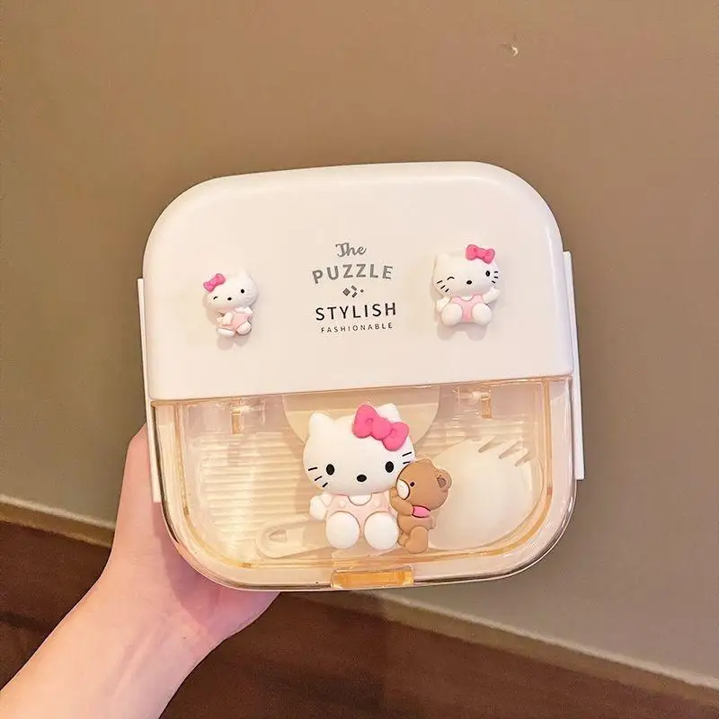 Ланч-бокс с героями мультфильмов Hello Kitty