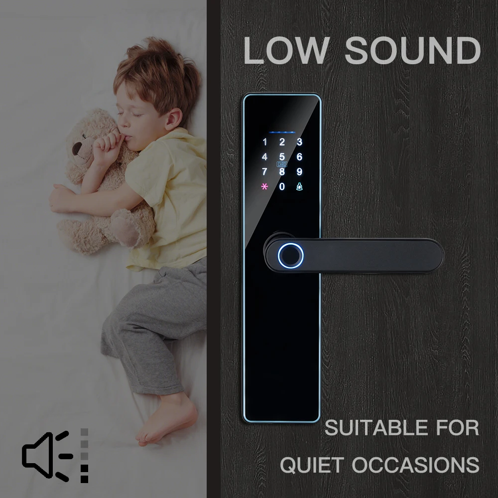 Новинка 2023 года Wi-Fi Tuya APP умный дверной замок удаленная разблокировка цифровой