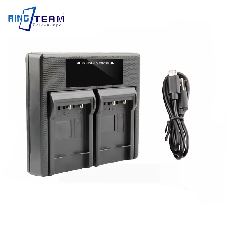 Зарядное устройство с двумя USB-портами для фотоаппаратов Casio CNP-80 H5 S5 S6 S7 Z1 Z2 Z33 Z35 Z115