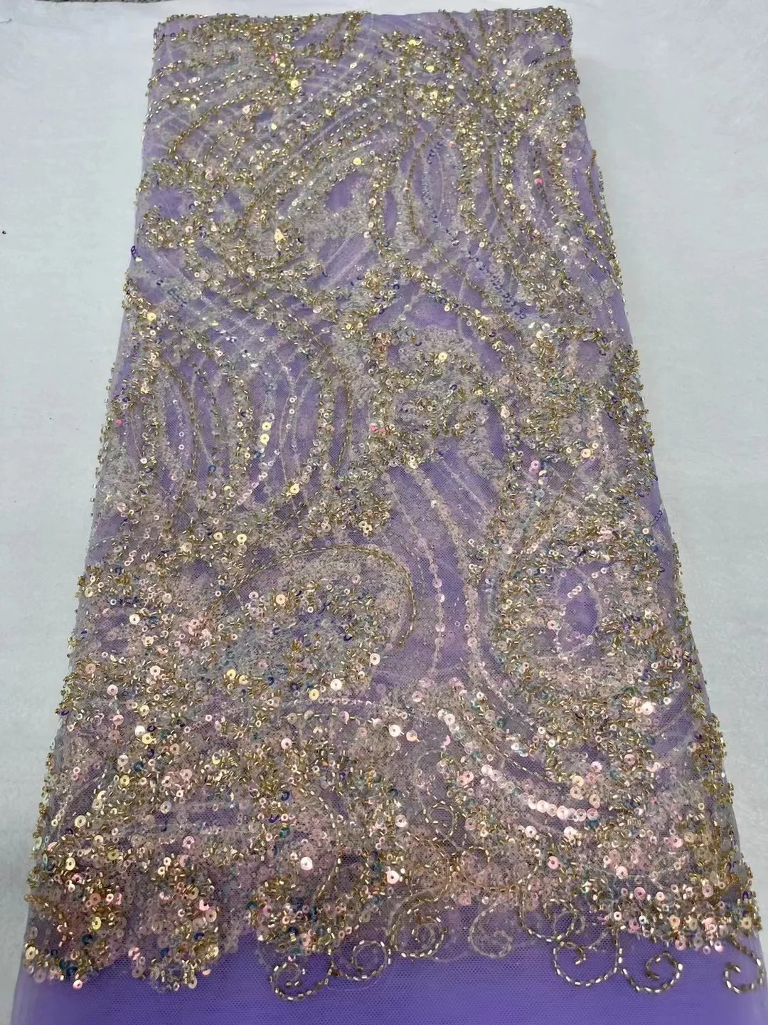 2024 новейшая африканская кружевная ткань с бисером роскошная вышивка французская