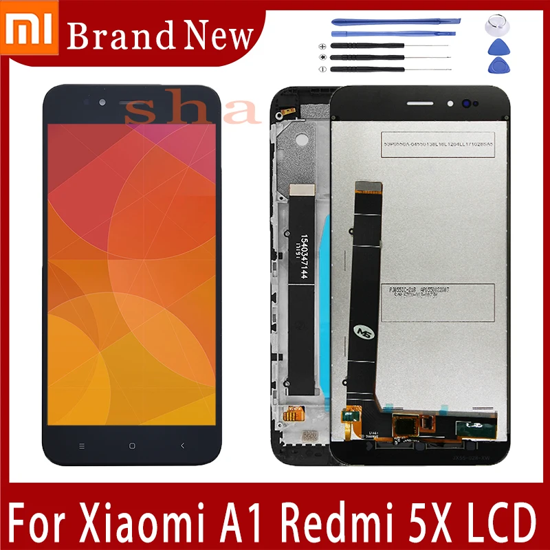 

5.5" Original Screen For Xiaomi Mi A1 LCD Display Touch Screen Digitizer Assembly Replacement For Mi 5X MiA1 Mi5X MDG2, MDI2
