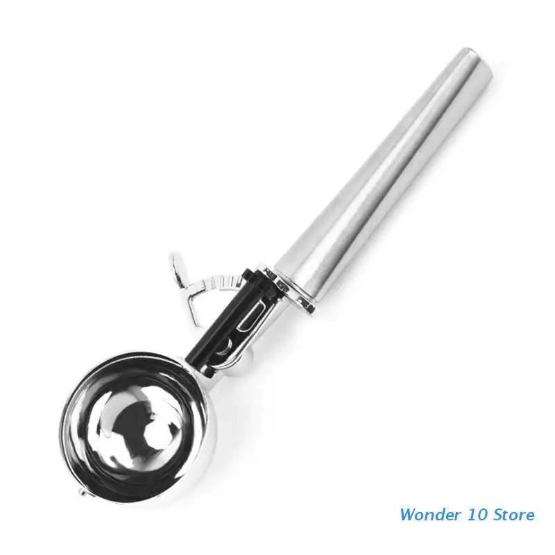 

Ice Cream Scoops with Trigger Stainless Steel Cookie Scoop for Baking Cookie Ice Cream Cupcake Muffin Meatball