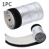 1 pc durable 60cm car metallic heat shield sleeve insulated wire hose cover heat shield sleeve practical tube accessories