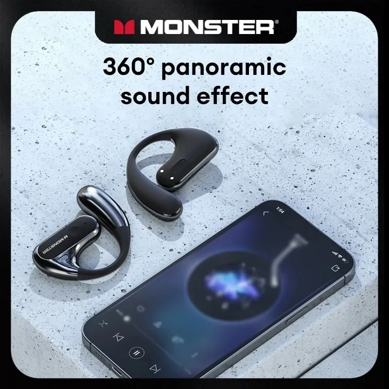Беспроводные наушники Monster AC320 Hi-Fi стерео с микрофоном Bluetooth для iphone