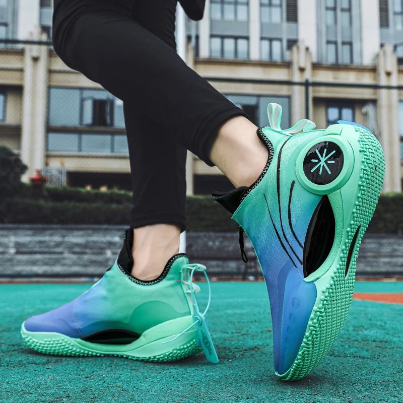 Fashion Cushioning Basketball Shoes Men Sports Shoes High Tops Mens Basketball Sneakers Men Outdoor Men Athletics Sneakers 2022