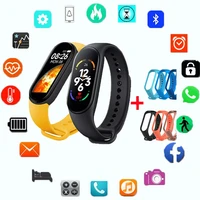 2022 new m7 smart watch women men child fashion sports smart bracelet update live wallpaper heart rate pedometer smartwatch