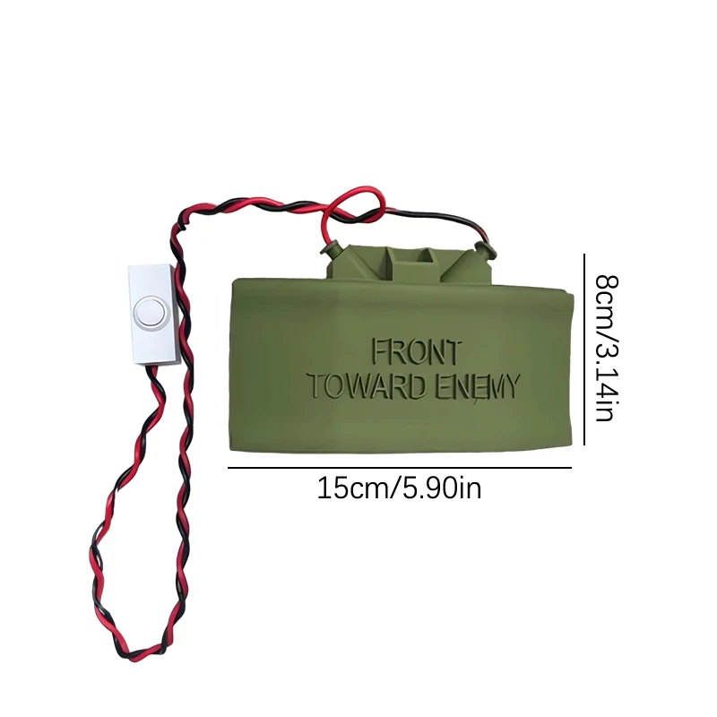 Подарок Claymore-идеально подходит для розыгрышей и вечеринки безопасности