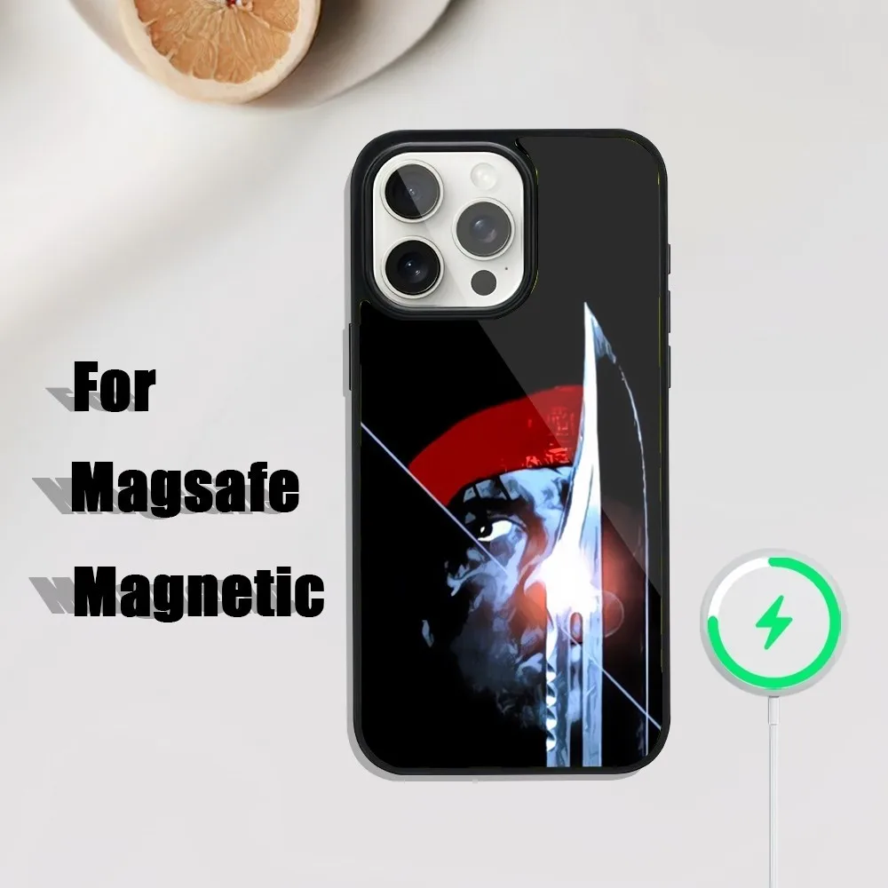 Чехол для телефона John R-Rambo iPhone 16 15 14 13 12 11 Plus Pro Max Mini Magsafe с магнитной беспроводной