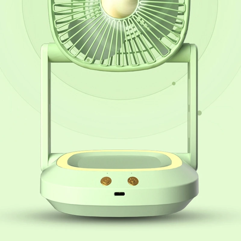 Складной настенный небольшой вентилятор портативный маленький электрический