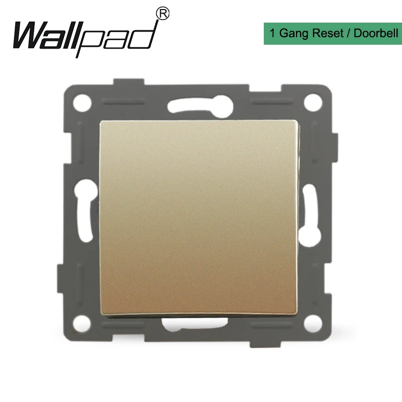 Золотая розетка Wallpad с USB, 1-2 группы