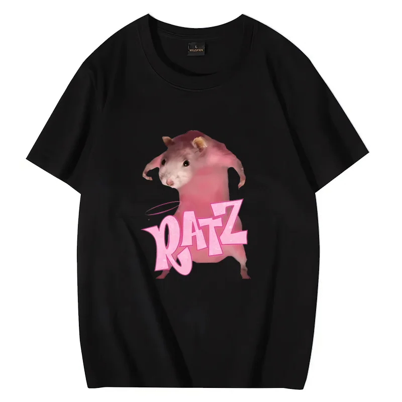 

Rarz Mouse Letter Men Women Kawaii Cute T shirt Fashion Anime Harajuku Unisex clothes Cotton Fashion Short Sleeve Tee Shirt