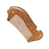 sandalwood small comb natural wood structure fine tooth hair comb anti static head acupuncture point massage gift