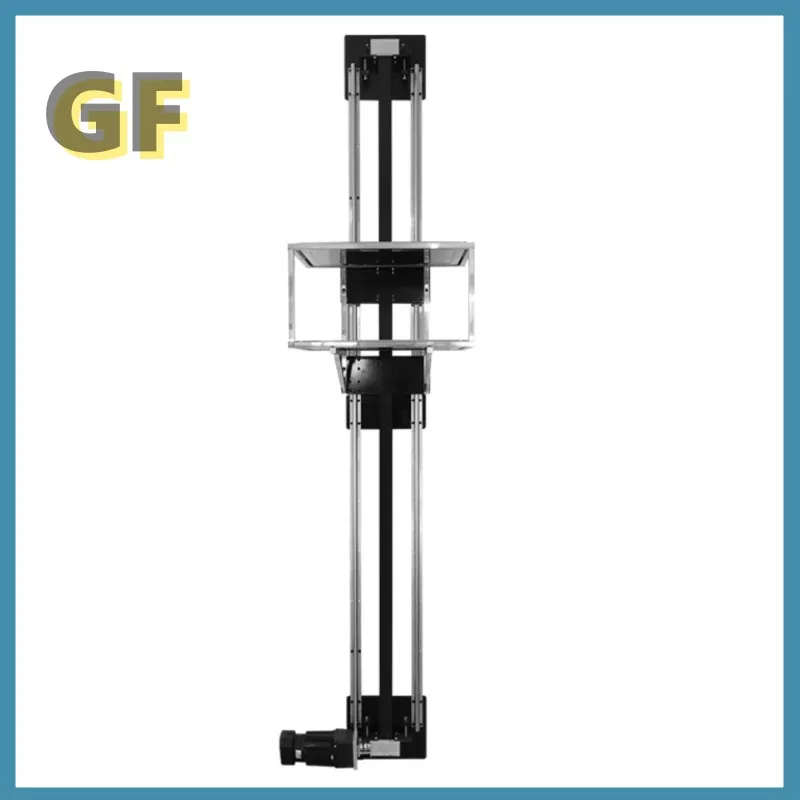 2 этажа 100 кг 3-5 м направляющая тяговый двигатель поддон подъемник пищевой лифт