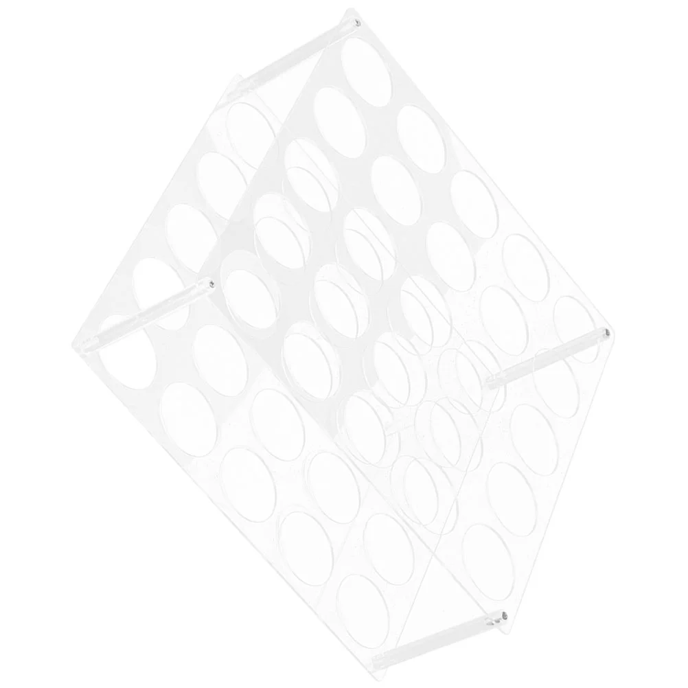 

Vinyl Roll Stand Bulk Rolls Storage Rack Frames Wall Holder Clear Craft Organizer