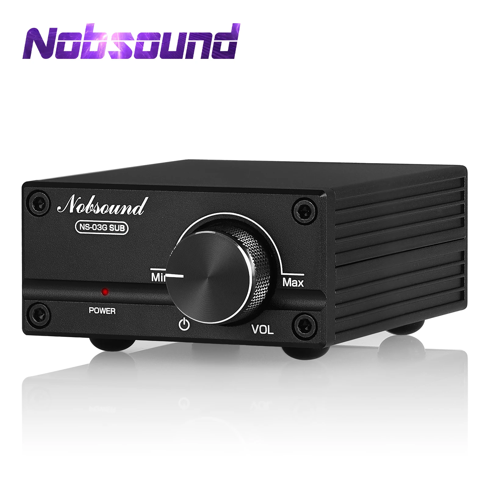 Nobsound Latest Mini 100W Subwoofer / Full Frequency Power Amplifier Mono Channel Audio TPA3116D2 Amp