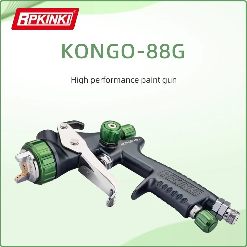 

Japan KINKI Spray Gun KONGO-88 G Spray Gun on Pot Face Paint Pneumatic High Atomization Sheet Metal Spray Paint Gun