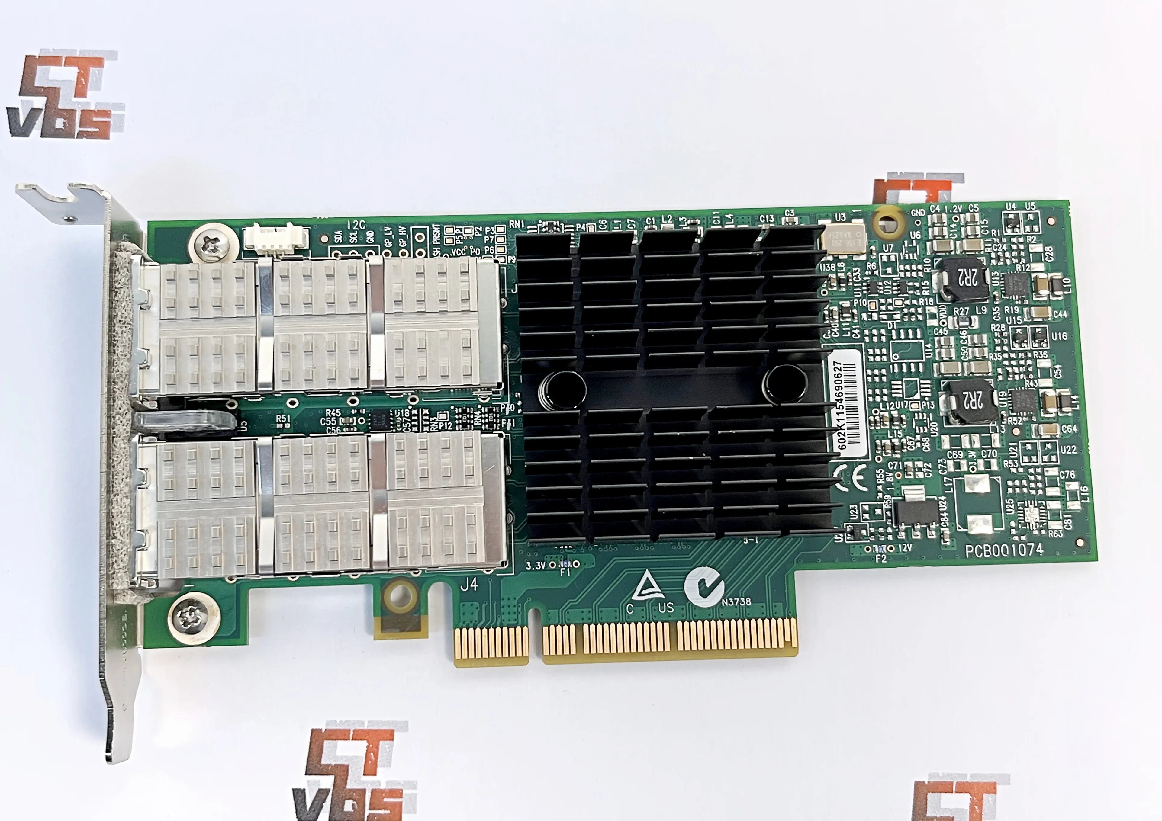 Mellanox MCX354A-FCBT CX354A ConnectX-3 VPI 40/56GbE Dual-Port QSFP Adapter