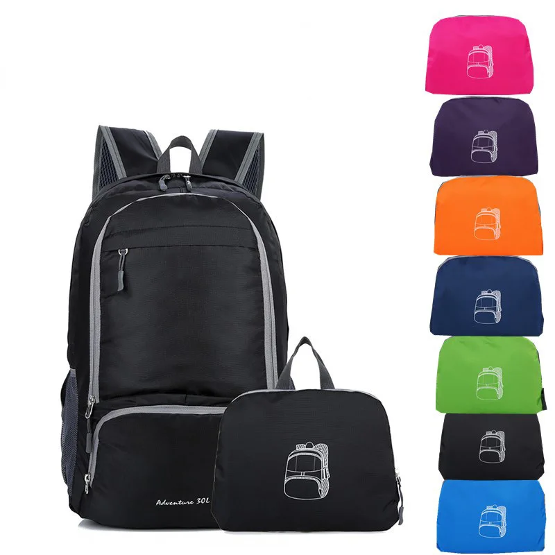 Outdoor men's And women's Super Light Travel Bag Folding Bag Portable Backpack gym bag running accessories bolso gimnasio