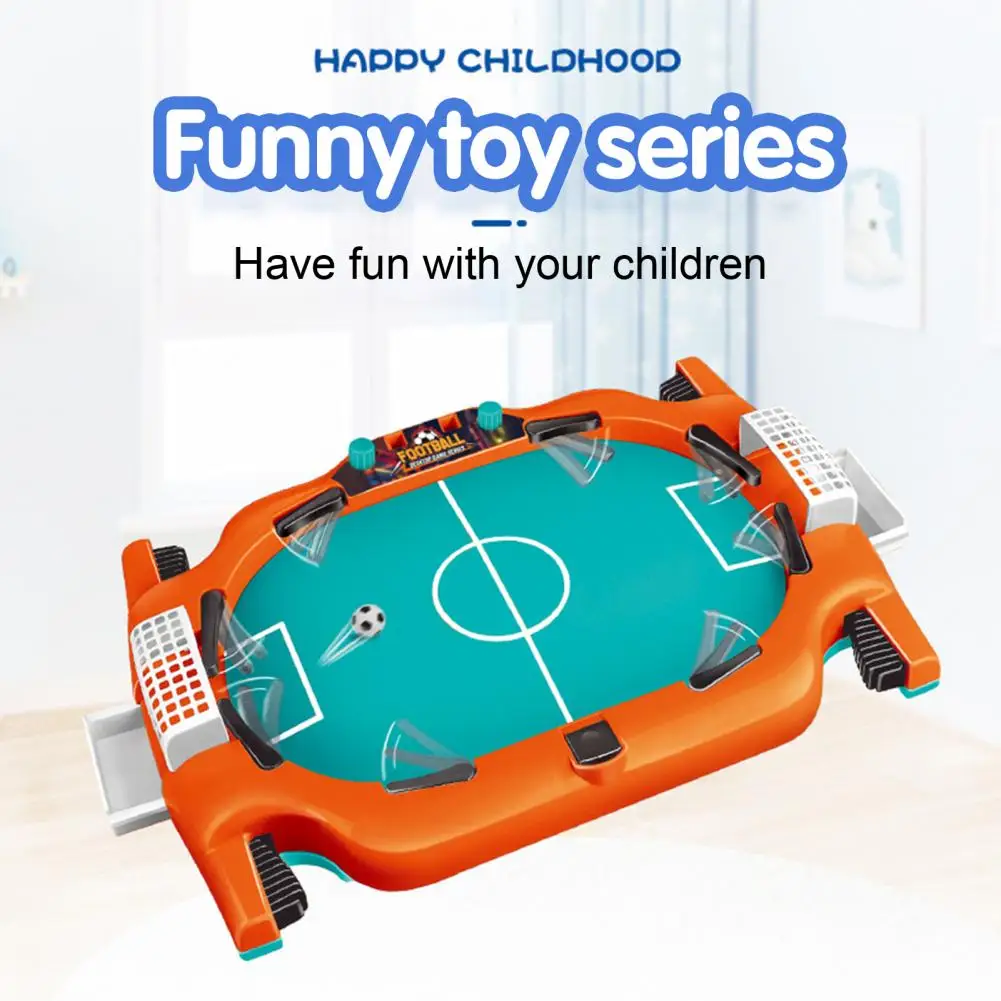 

Compact Tabletop Football Reusable Hand-eye Coordination Excellent Desktop Ejection Soccer Game Machine Finger Sports Toy