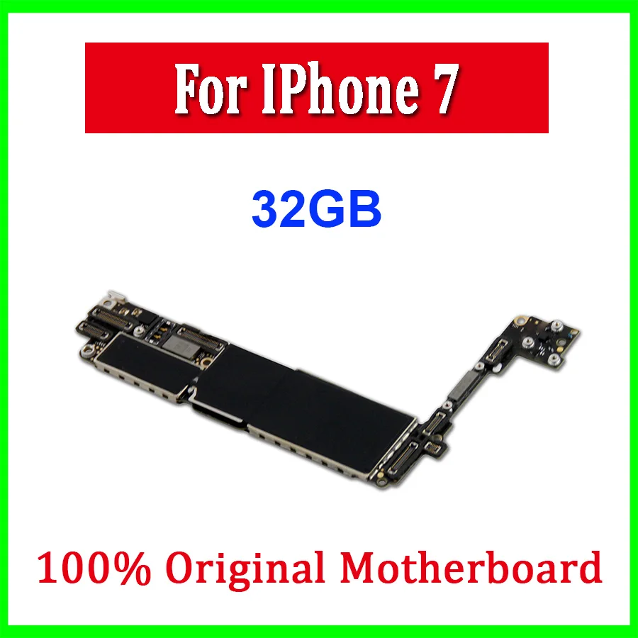 Для iPhone 6S оригинальная материнская плата для iphone 7 Plus 8 P логическая без Touch ID X