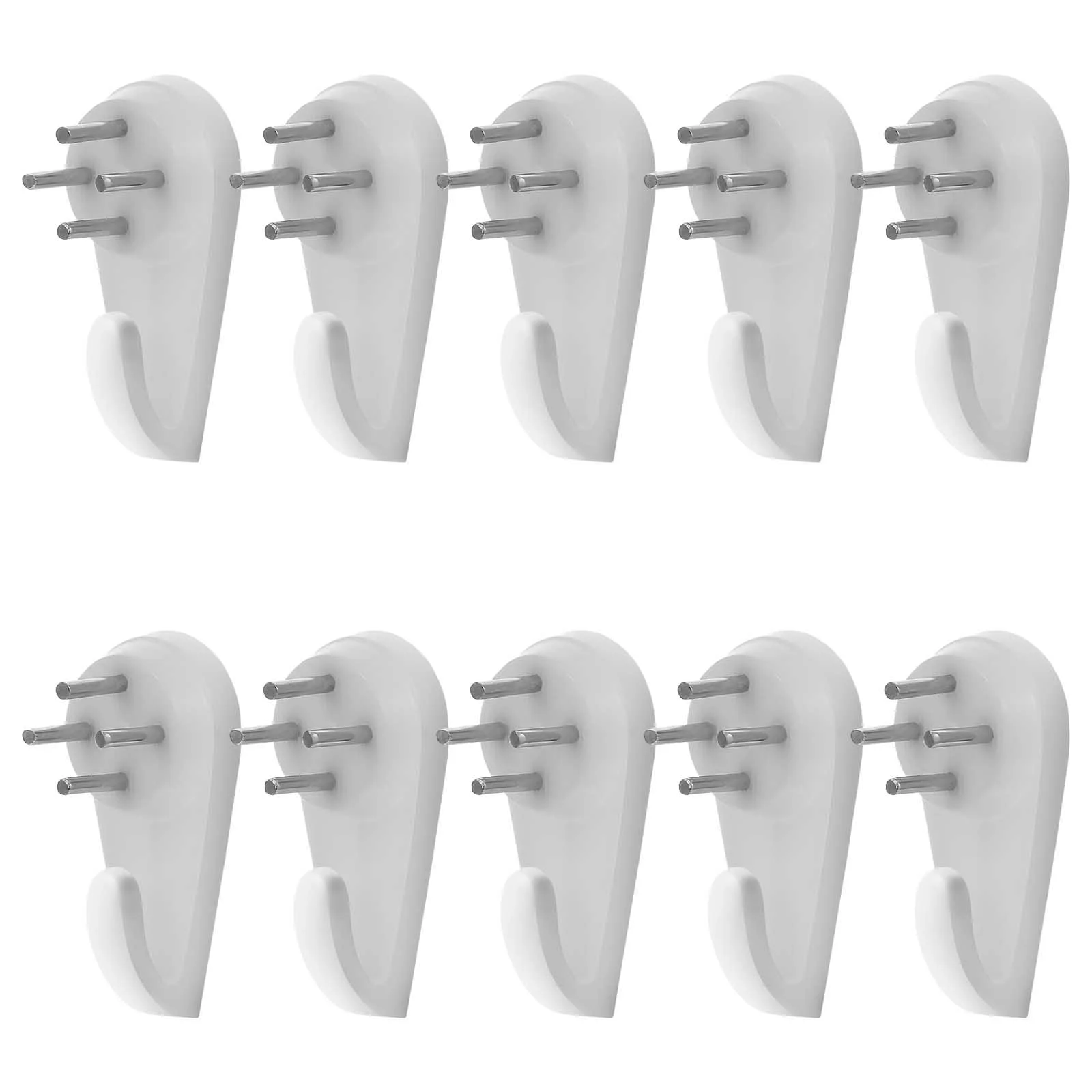 

10pcs Invisible Hook Invisible Nail Photo Frame Nail Wall Hanging Kit Picture Hangers Without Nails Photo Frame Nails