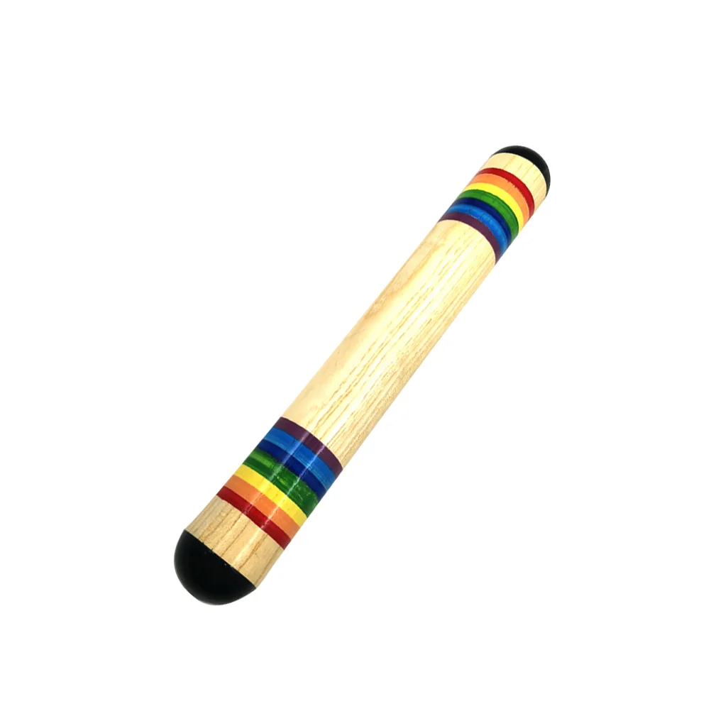 

Rainstick Wooden Percussion Rainmaker with Soothing Sound, for Kids Adults, 5 x 5 x 35