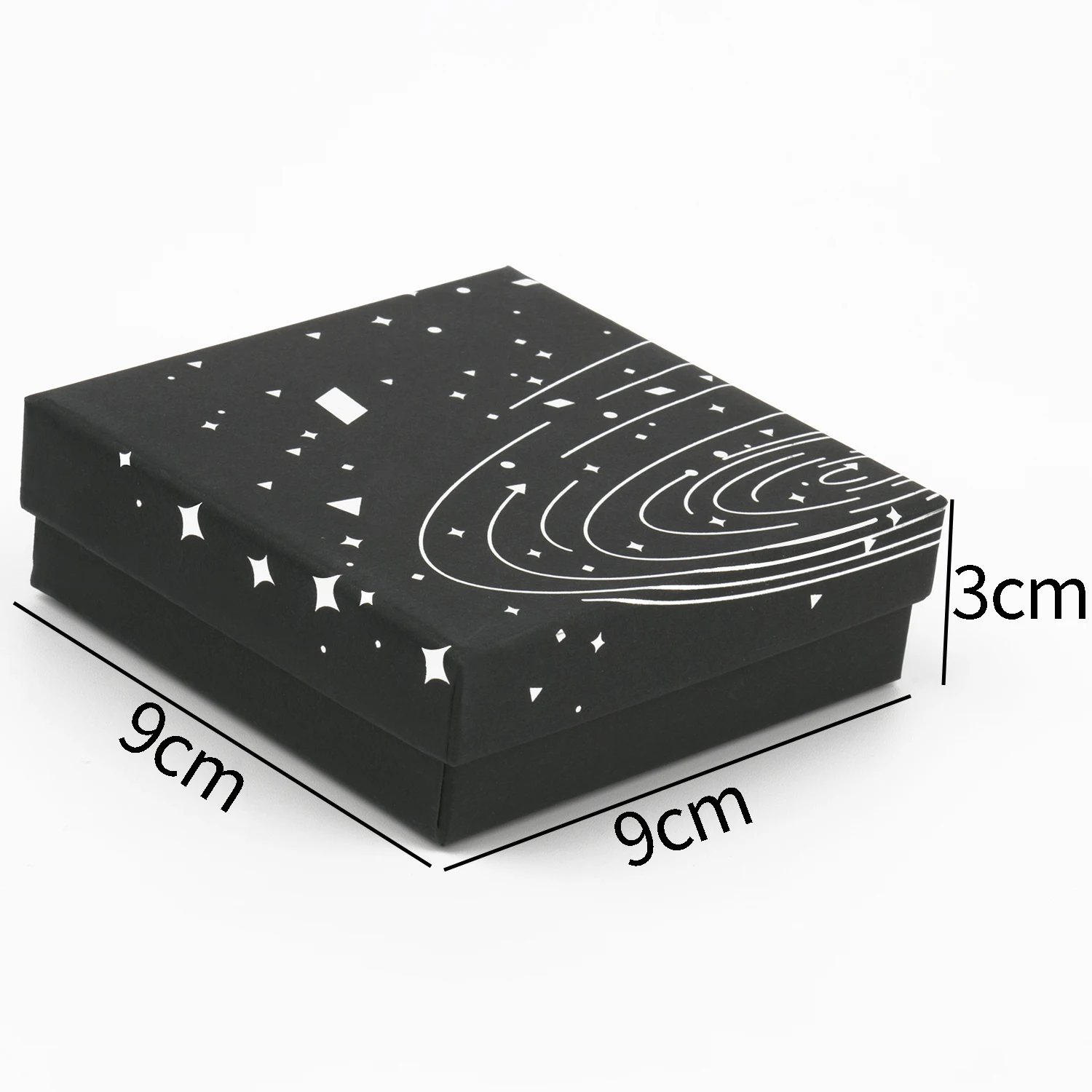 

Картонная шкатулка для украшений TANANTA серебристого цвета
