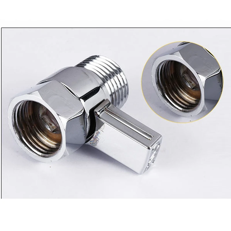 Клапан контроля расхода воды и запорный клапан из твердой латуни для ручного