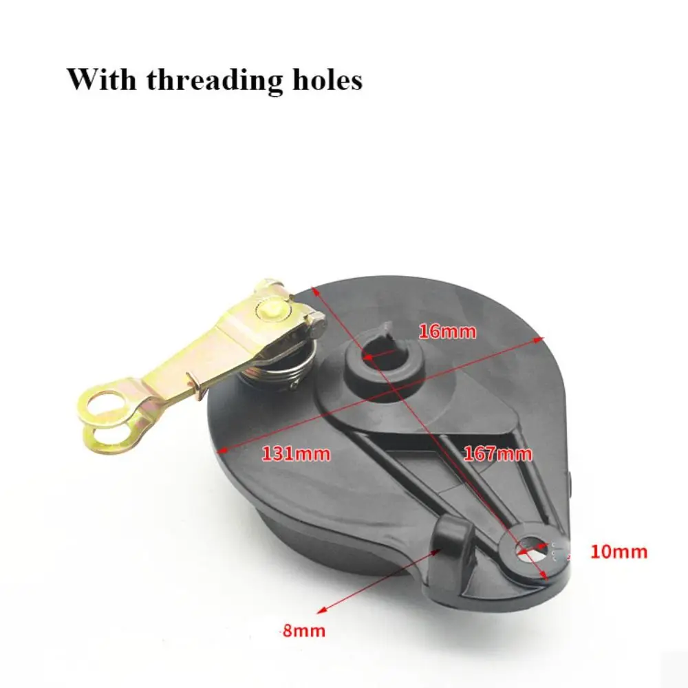 Высококачественная Черная задняя крышка барабана 110 167*131 мм барабанный тормоз в