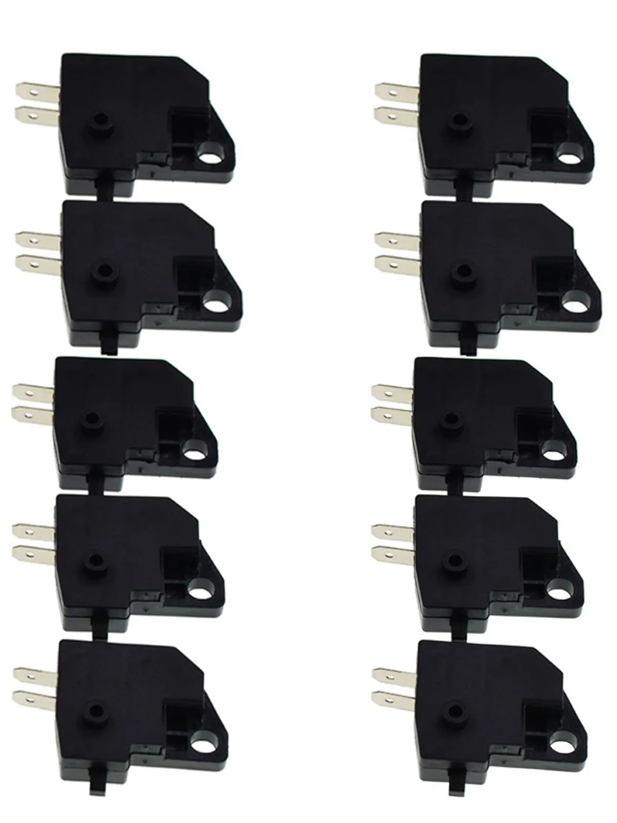 10 шт. универсальный переключатель для мотоцикла, правый/левый передний тормозной стопор, аксессуары для переключателя управления дисковым тормозом электромобиля