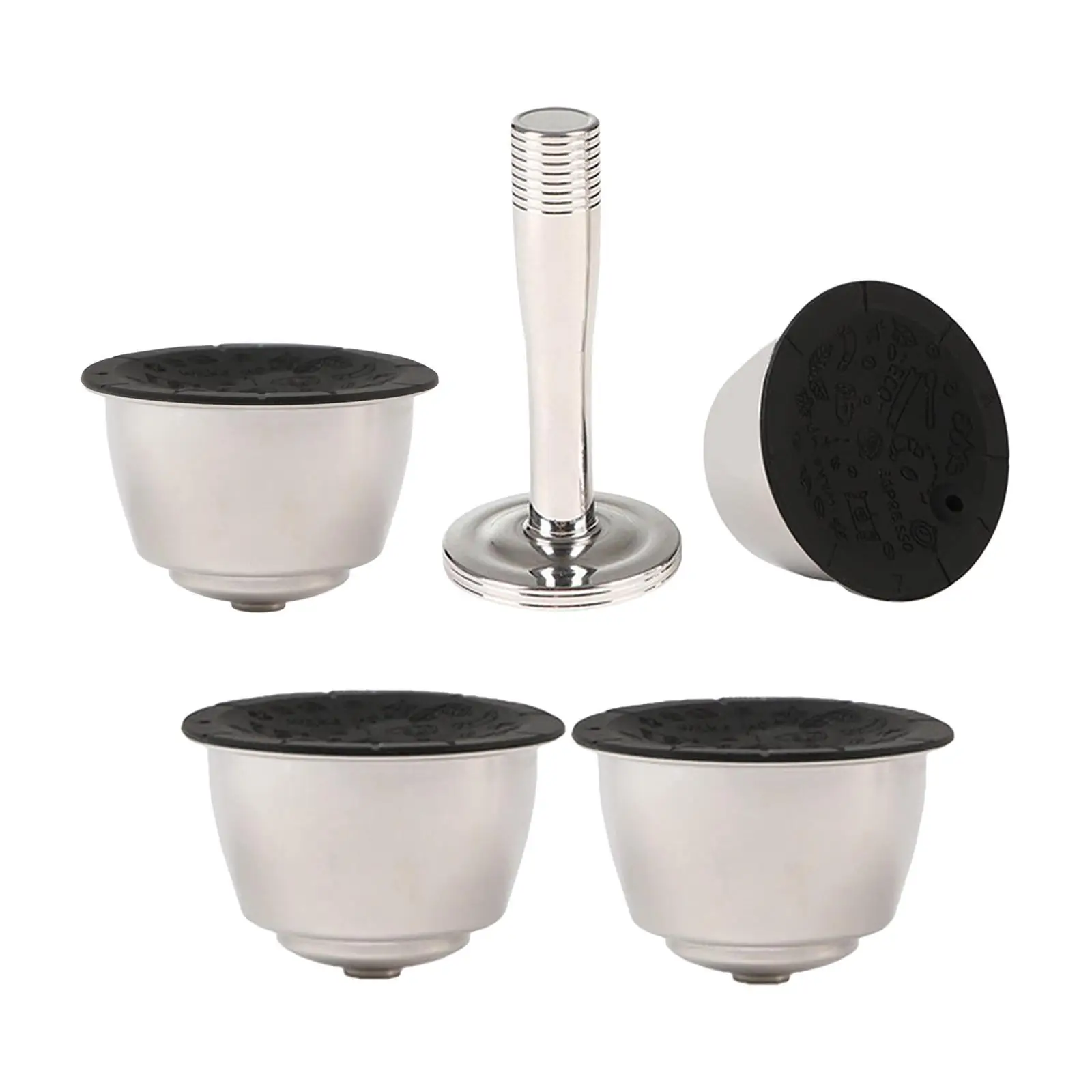 

Reusable Coffee Capsule Filter Coffee Machine Accessories Replacement Coffee Pod Filter for Cafe Kitchen Office Home Bar