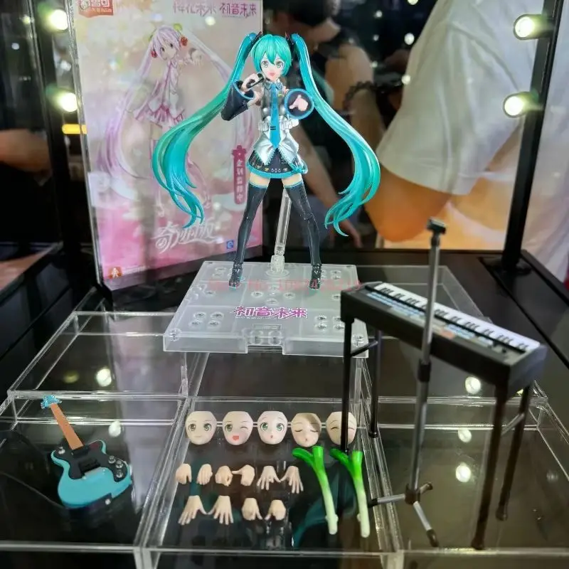 Новый оригинальный Blokees Hatsune Miku Miracle версия аниме фигурка украшение для девочек