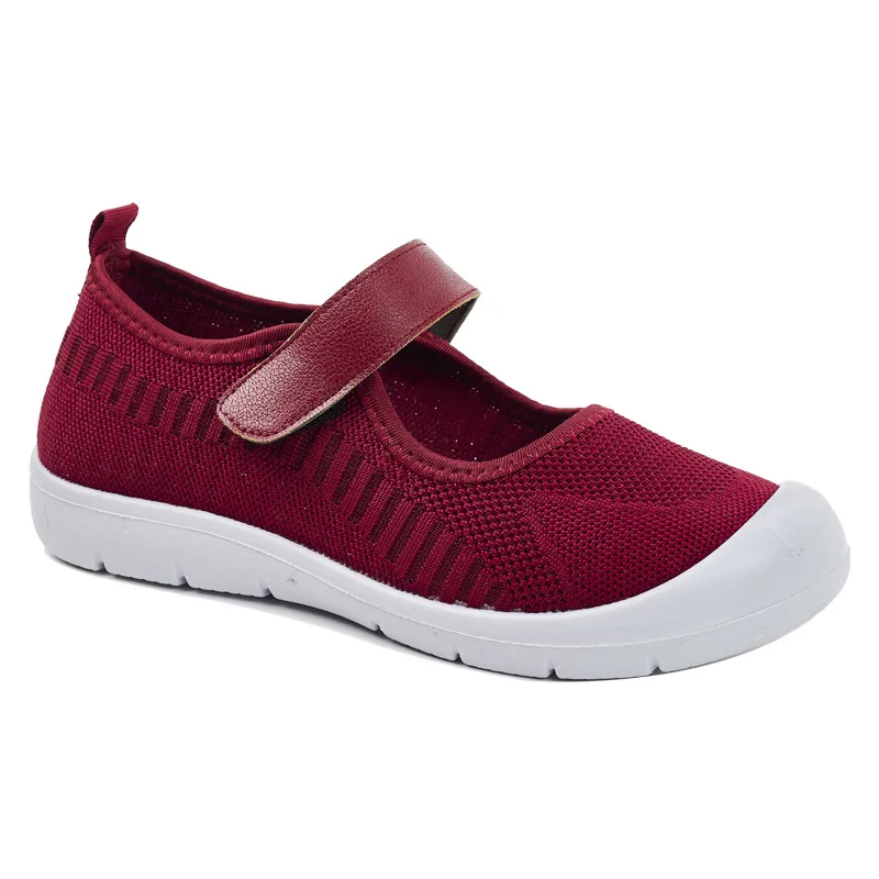 

2022 Very Good New Women Flats Spring Summer Ladies Mesh Flat Shoes Women Soft Breathable Sneakers Women Casual Shoes