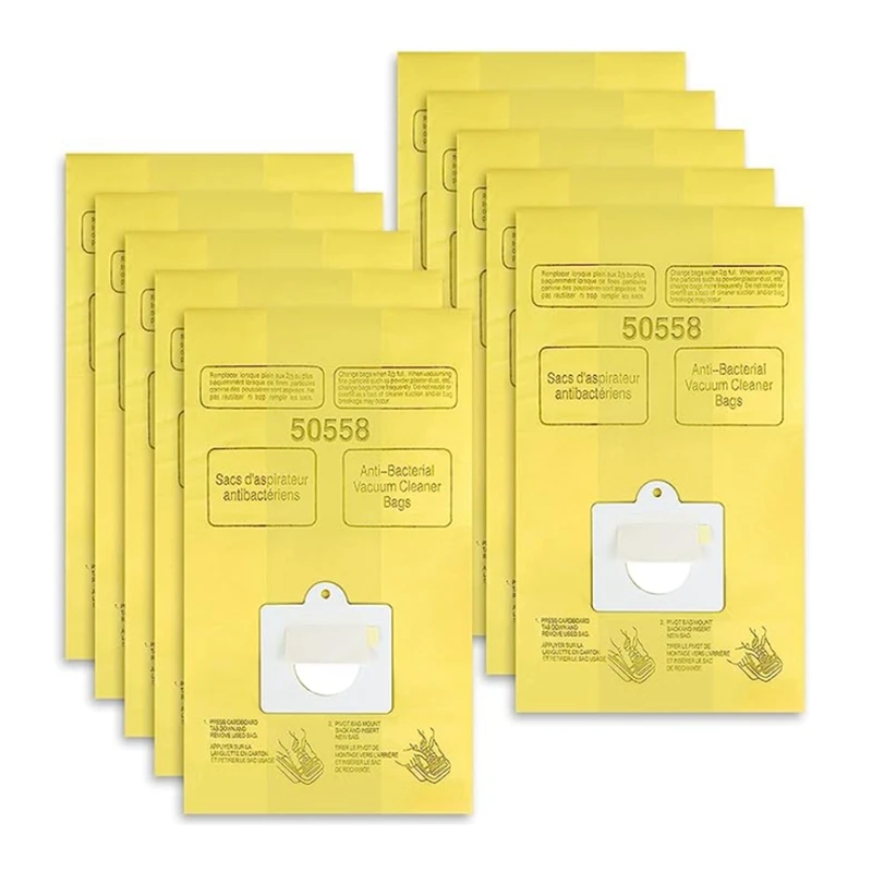 

10 шт., сменные мешки для пылесоса Kenmore 5055, 50557 и 50558