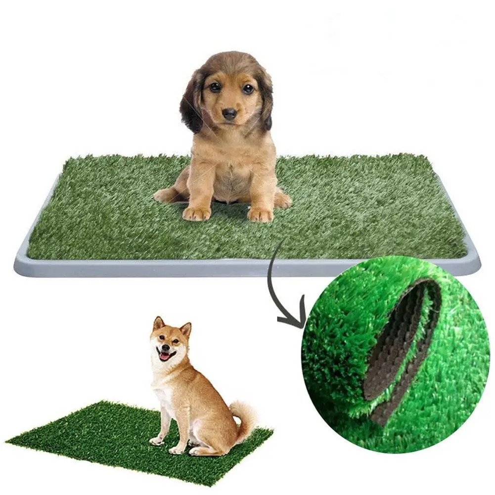 

Artificial Grass Artificial Rug Pad Supplies Turf For Cat Dog Indoor Mat Potty Pet Trainer Grass Dogs Pet Turf Grass Toilet