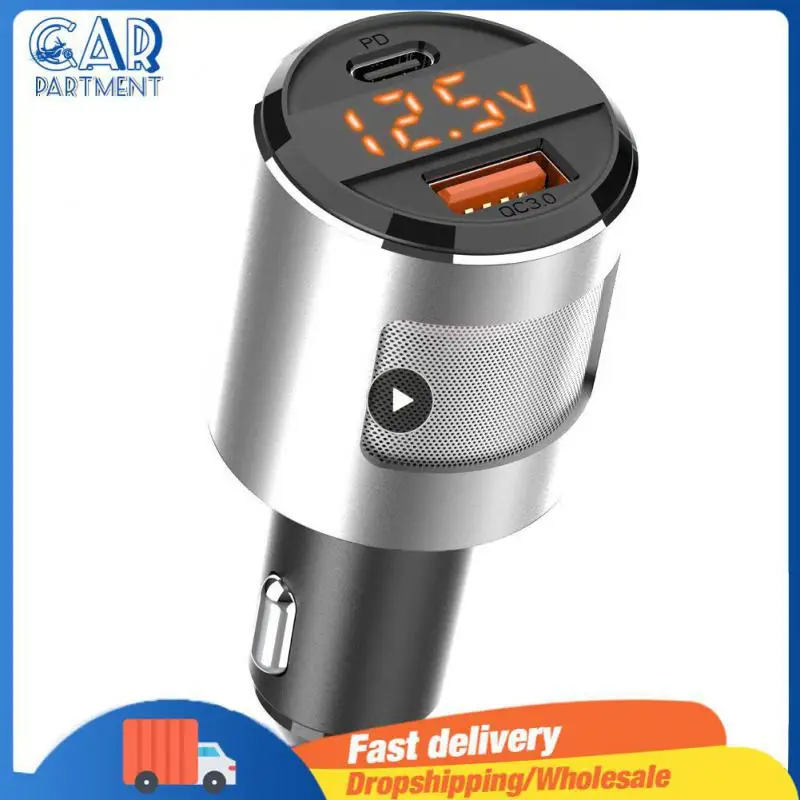 

Универсальное автомобильное зарядное устройство Smart Fm-передатчик 65 Вт Многофункциональный прикуриватель автомобильные аксессуары адаптер быстрой зарядки