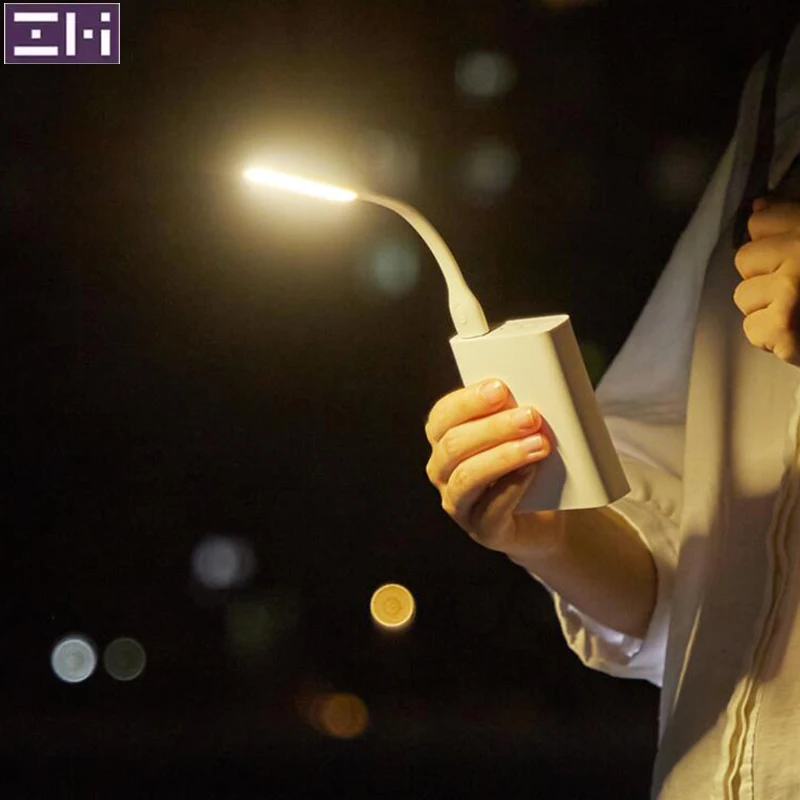 With Switch Original ZMI USB Light LED / Fan for Power bank/comupter 5V 1.2W Portable Energy-saving Lamp |