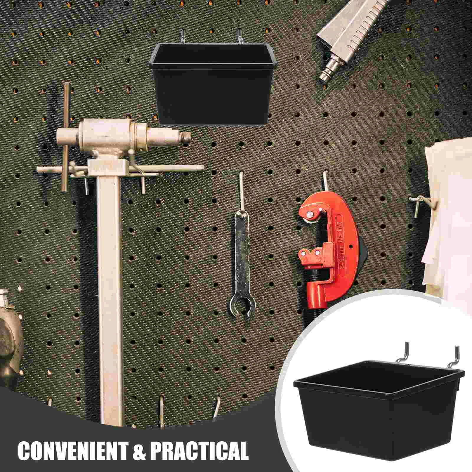 5 шт. мусорный бак ящик для хранения деталей колышек перфорированная доска