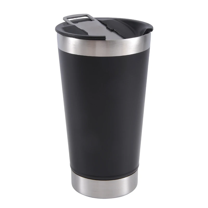 Cold Beer Cups With Bottle Opener Lid Stainless Steel Insulation Water Coffee Mugs For Tea Thermal Drinkware Durable