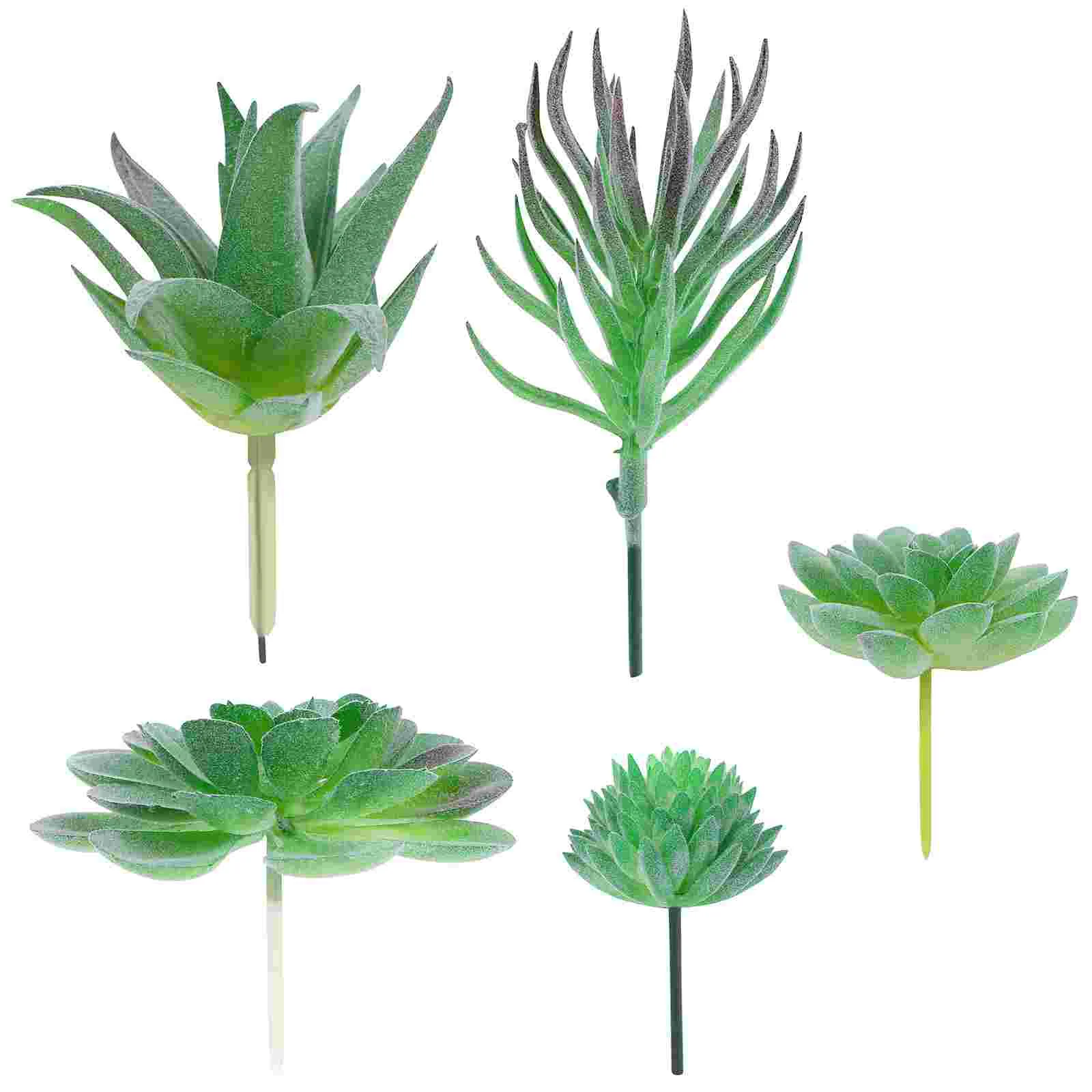 

5PCS Decoration Artificial Plants Plants Decorative Plants Plants Succulents Plants Artificial
