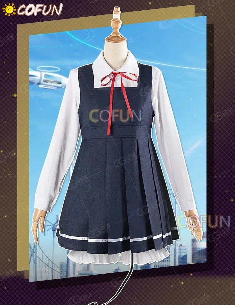 Синий архив Танга Ибуки Косплей Костюм Аниме Платья Рождество Хэллоуин для